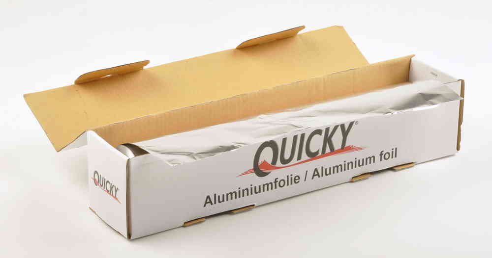 Aluminiumfolie 30 cm breed in box
